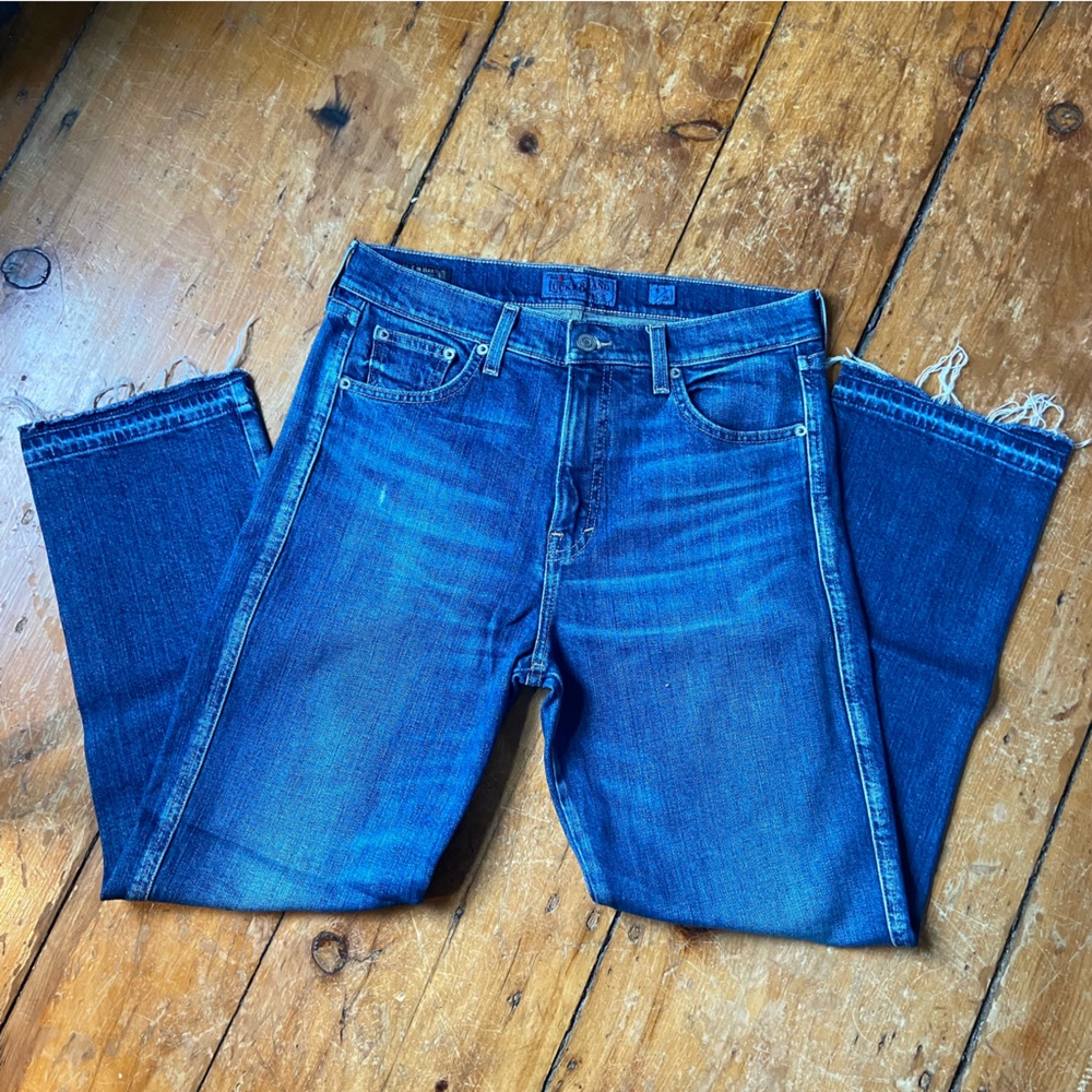 Lucky Brand Straight Crop Jeans